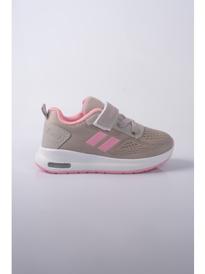 Bebek Sepeti Ortopedik Yumuşak Taban Günlük Yazlık Işıklı Sneaker Kız Spor Ayakkabı