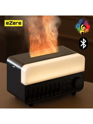 Tgzm Ezere A14 Bluetooth Hoparlörlü Alev Efektli 8 Sesli Renkli Alev Görünümlü Arom - TG0012-2QHZ4