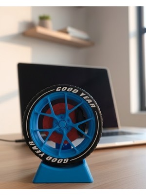 MegaSepet Ofis ve Home Office Için Jant Temalı Dekoratif Obje - ME001W-51T5N2