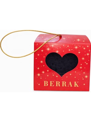 Berrak Sevgililer Günü Özel Kutulu Siyah Brazilian Külot