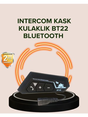 Sbusshop Bluetooth 5.0 Motosiklet Kask Kulaklık Eller Serbest ve Müzik Özellikli - SB001M-48THL1