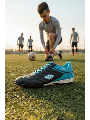 Enoch Profesyonel Çoklu Dişli Büyük Numara Düz Taban Halı Saha Ayakkabısı