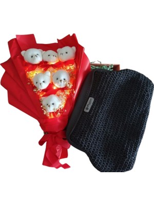 Ralin Kalp ve Ayıcık  Hediye, Hediye Seti, Doğum Günü Hediyesi, Sevgiliye Özel Hediye, Kişiye Özel Hediye, Kadına Hediye, Erkeğe Hediye, Romantik Hediye