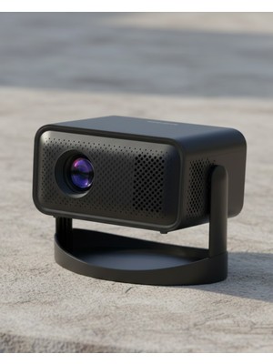 Makay 150 Inç Geniş Ekran Projeksiyon Cihazı Wifi Bluetooth LED Görüntü