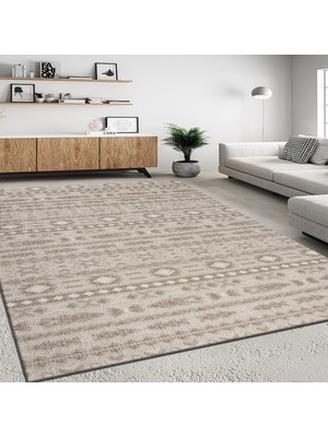 Oreyra Kahve Bej Bonnie Iskandinav Sisal Loop Bukle Dokuma Yumuşak Doku Özel Kesim Modern Salon Koridor Hol Oturma Çocuk Mutfak Halısı Kilim Yolluk
