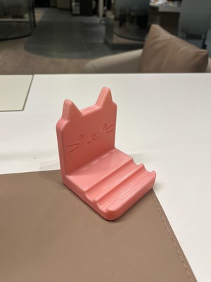 Lucylund Kedi Temalı Telefon Standı Telefon Tutucu