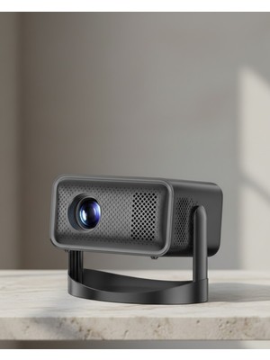 Teknomiy Smart Projector Android Tv Ev Sinema Projeksiyonu