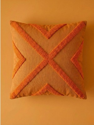 Maharat Etnik Desenli Tasarım Punch Yastık Kırlent Kılıfı