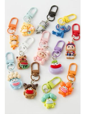 Bijuteri Net Karışık Figürlü Fermuar Charm