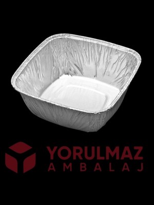 Yorulmaz Ambalaj Alüminyum Sütlaç ve Tatlı Kasesi – Fırına Dayanıklı – Kullan At – 24’lü Paket
