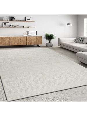 Oreyra Krem Bonnie Geom Sisal Loop Bukle Dokuma Yumuşak Doku Özel Kesim Modern Salon Koridor Hol Oturma Çocuk Mutfak Halısı Kilim Yolluk