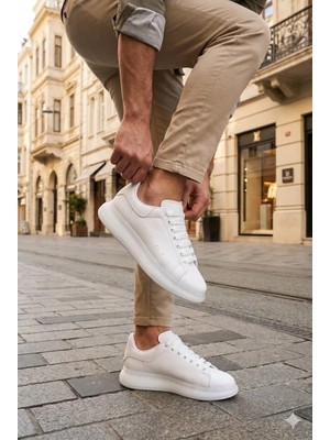 Fort 2625 Andre Ryt Rahat Air Kalın Taban Bağcıklı Giyim Sneaker Erkek Ayakkabı