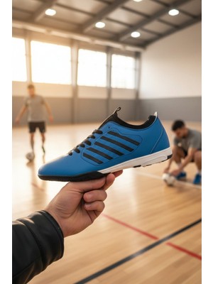 Enoch Profesyonel Salon ve Zemin Uyumlu Düz Taban Halı Saha Ayakkabısı