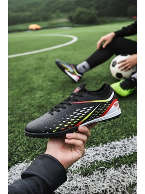 Enoch Profesyonel Dinamik Gradyan Desenli Çok Dişli Halı Saha Ayakkabısı