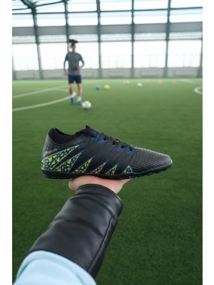 Enoch Profesyonel Keskin Geometrik Desenli Halı Saha Ayakkabısı