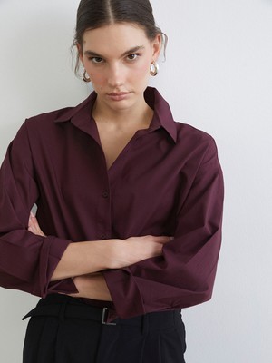 Lc Waikiki Yeni Sezon Poplin Kadın Gömlek