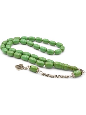 Murty99 Gümüş Kaplama Kamçılı Kapsül Kesim Mavi Katalin Tesbih