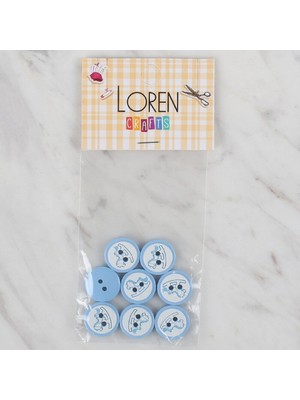 Akıllı Durak Loren Crafts 8 Li Mavi - 499