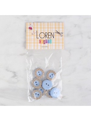 Akıllı Durak Loren Crafts 8 Li Açık Mavi - 350