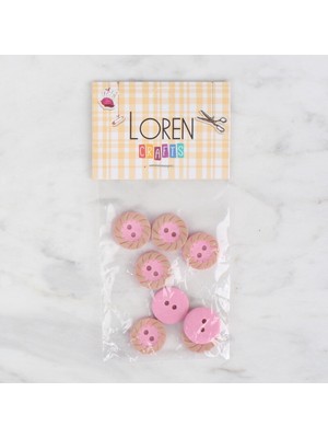 Akıllı Durak Loren Crafts 8 Li Pembe - 353