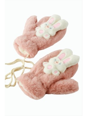 Osense Tavşancık Yünlü Içi Polar Çocuk Eldiven