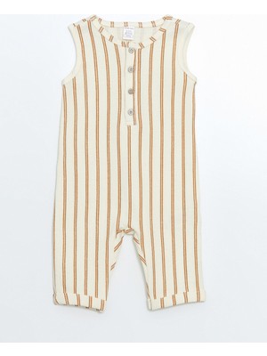 Lc Waikiki Yeni Sezon Çizgili Erkek Bebek Penye Tulum