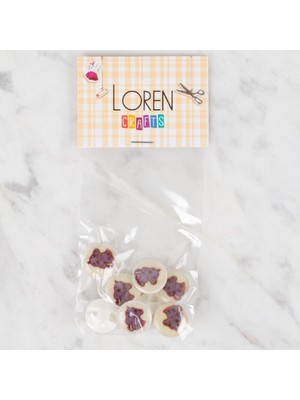 Akıllı Durak Loren Crafts 8 Li Düğme - 0679