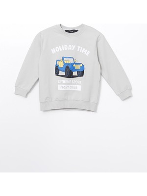 Lc Waikiki Yeni Sezon Bisiklet Yaka Erkek Bebek Sweatshirt