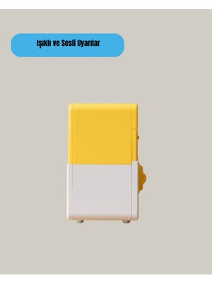 Sepetink Sarı Elektronik Şifreli Atm Görünümlü Çocuk Kumbarası