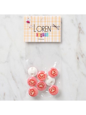 Akıllı Durak Loren Crafts 8 Li Düğme - 445