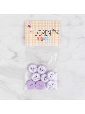 Akıllı Durak Loren Crafts 8 Li Lila - 498