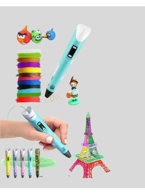 Sepetink Abs ve Pla Filament Destekli 3D Yazıcı Kalem