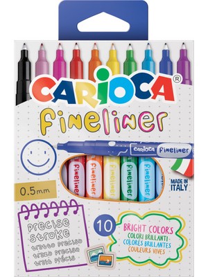 Carioca Fineliner 10'lu