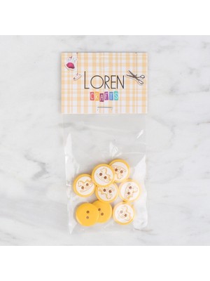 Akıllı Durak Loren Crafts 8 Li Sarı - 503
