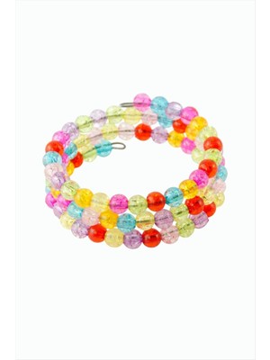 Osense Renkli Helezon Boncuk Çocuk Bileklik