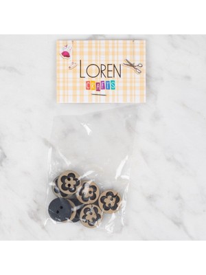 Akıllı Durak Loren Crafts 8 Li Siyah - 310