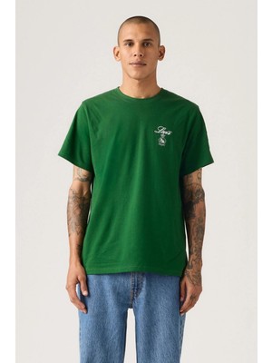 Levi's Ss Relaxed Fit Tee Script Eden Yeşil Erkek T-Shirt 16143-2442