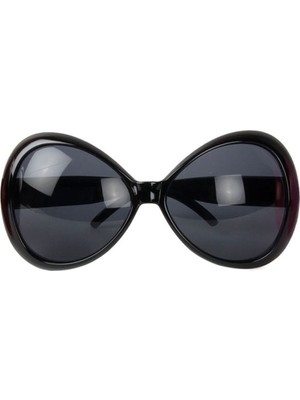 Calperia 70 Li Yıllar Siyah Renk Nostalji Yeşilçam Parti Gözlüğü 15X7 cm