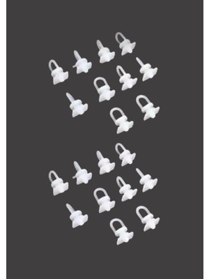 Calperia Perde Düğme Stop 500'LÜ