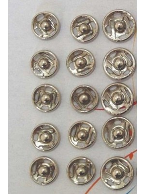 Calperia Çıt Çıt 20 mm 12'li Siyah