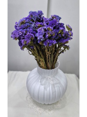 Birlik Statis Şoklanmış  Mor  Kuru Çiçek