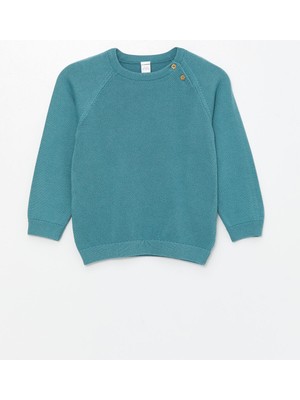 Lc Waikiki Yeni Sezon Bisiklet Yaka Uzun Kollu Erkek Bebek Triko Kazak