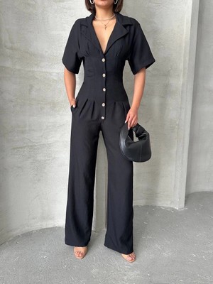 Zengezur Mall Snmswrld Uzun Keten Tulum S255059 Siyah (Beden: M)