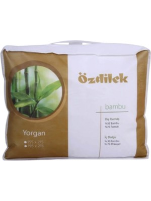 Özdilek Tek Kişilik Bambu Yorgan Bamboo Fiber Antialerjik 155X215