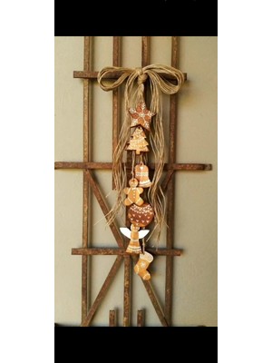 Calperia Dktt Yılbaşı Süsü, Kapı Süsü, Duvar Süsü, Dekoratif Yılbaşı Süsü, noel süsü