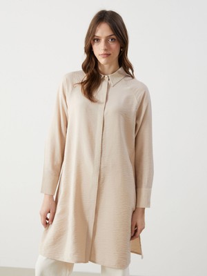 Lc Waikiki Yeni Sezon Dokulu Kadın Gömlek Tunik