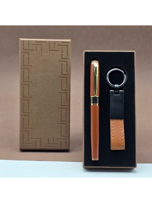 Calperia Kutulu Kalem Anahtarlık Set