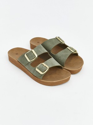 Lc Waikiki Yeni Sezon Kadın Toka Detaylı Terlik