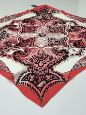 Balse Sura Ipek Eşarp Mercan 5015-2