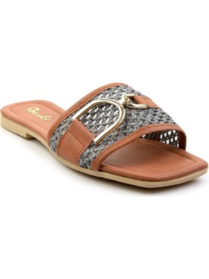 Flamex Pıer Taba Cilt Terlik